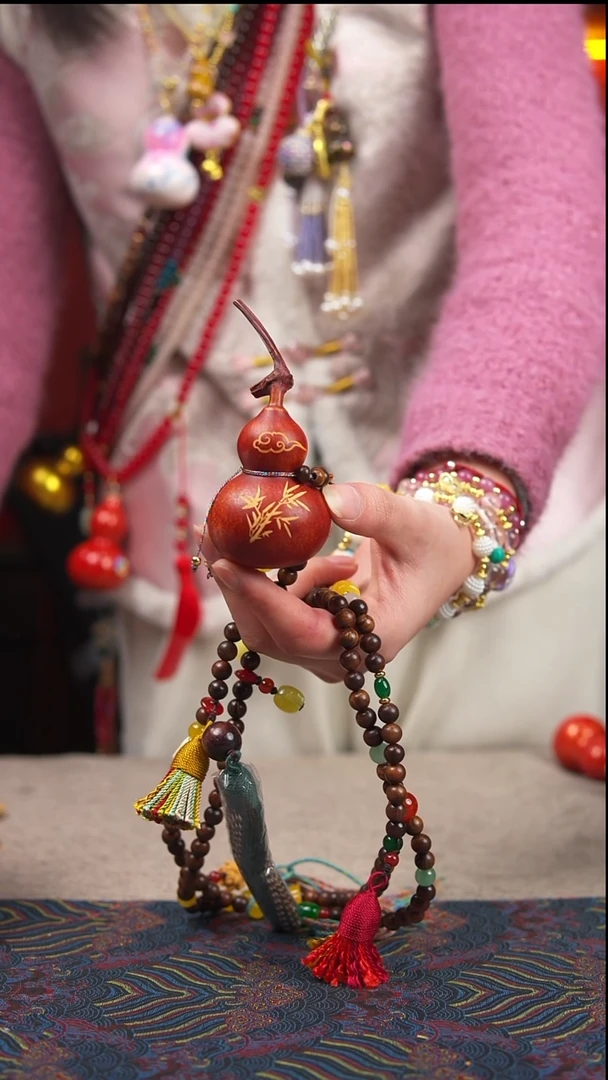 465玖澄文创漆艺葫芦国风配饰葫芦系列