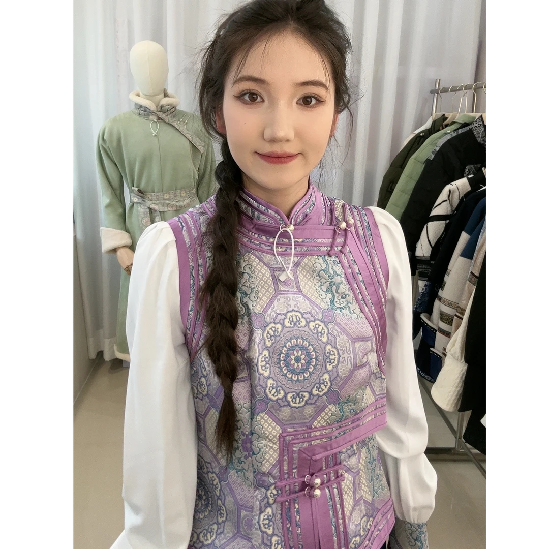 阿泯娜F23192纱袖马甲