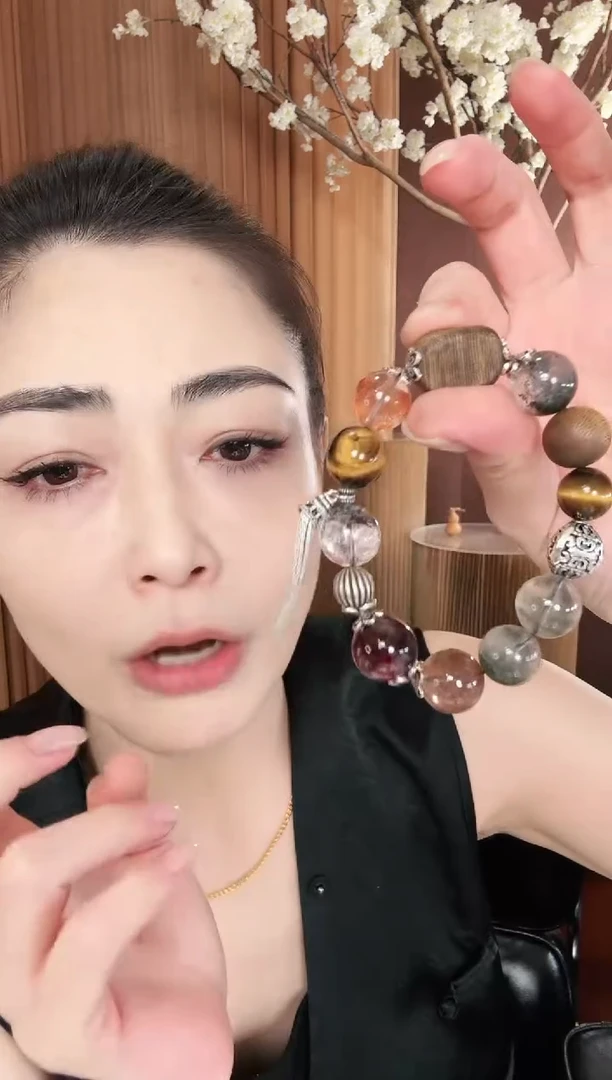 银S925镶嵌手串水晶手串