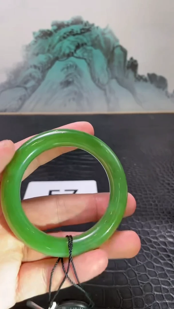 未镶嵌手镯和田玉（碧玉）～****）57