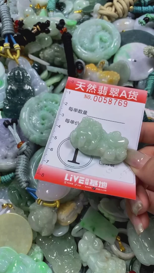 翡翠未镶嵌颈饰闪购0058769