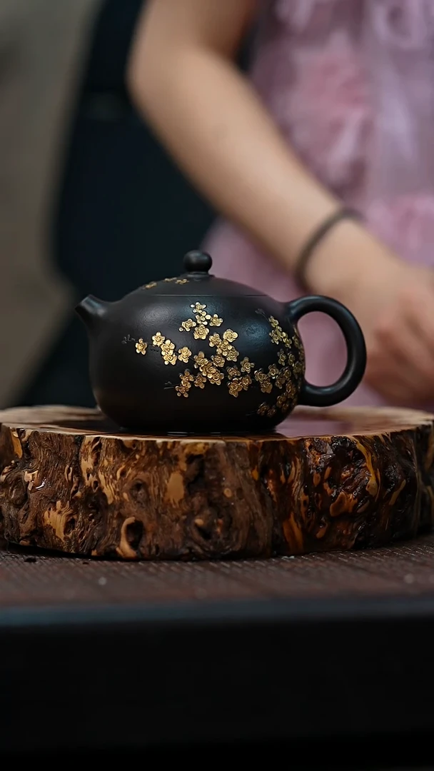 茶壶紫砂宜兴岁颐传砂原矿全手12