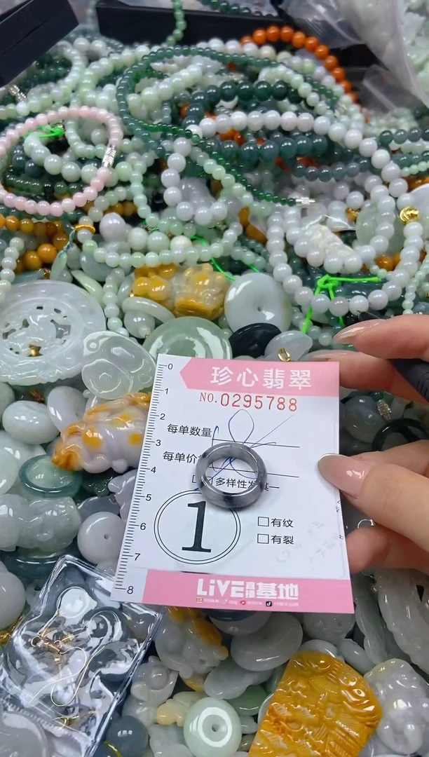 翡翠未镶嵌颈饰闪购0295788