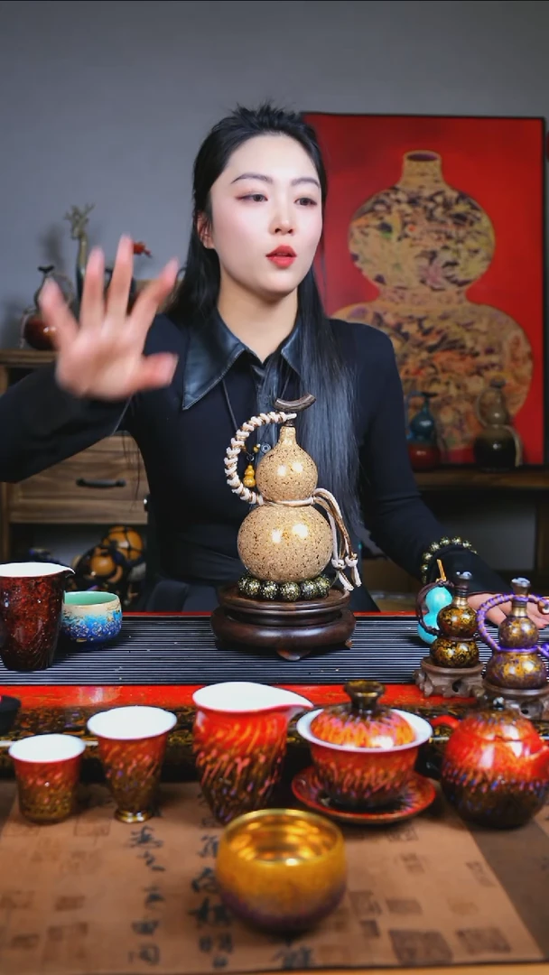 【闪购商品】JL049过年礼臻选大漆酒葫芦