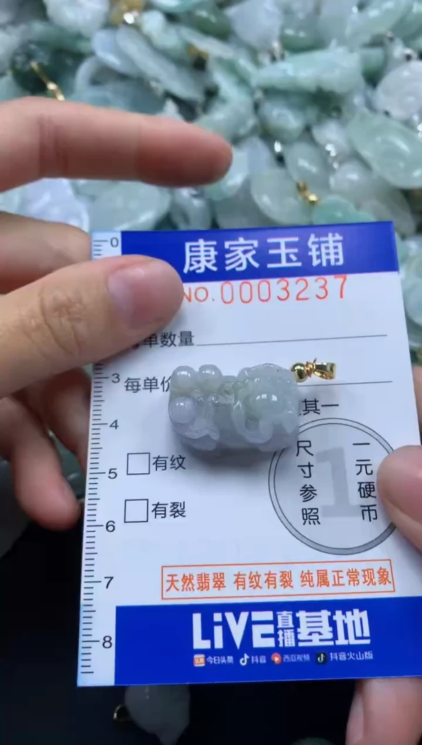 颈饰未镶嵌翡翠3237