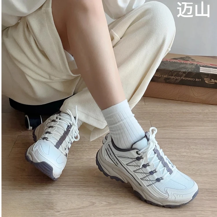 斯凯奇|迈山鞋2025年秋冬季新款女鞋户外鞋休闲厚底老爹鞋180239C