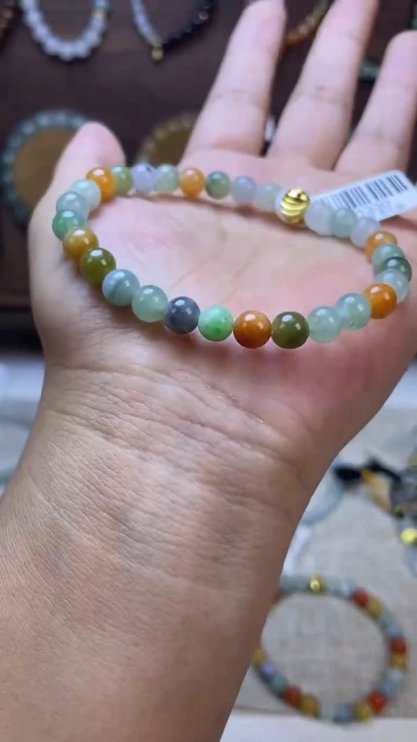 未镶嵌手链翡翠手串