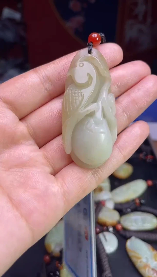 颈饰未镶嵌和田玉123