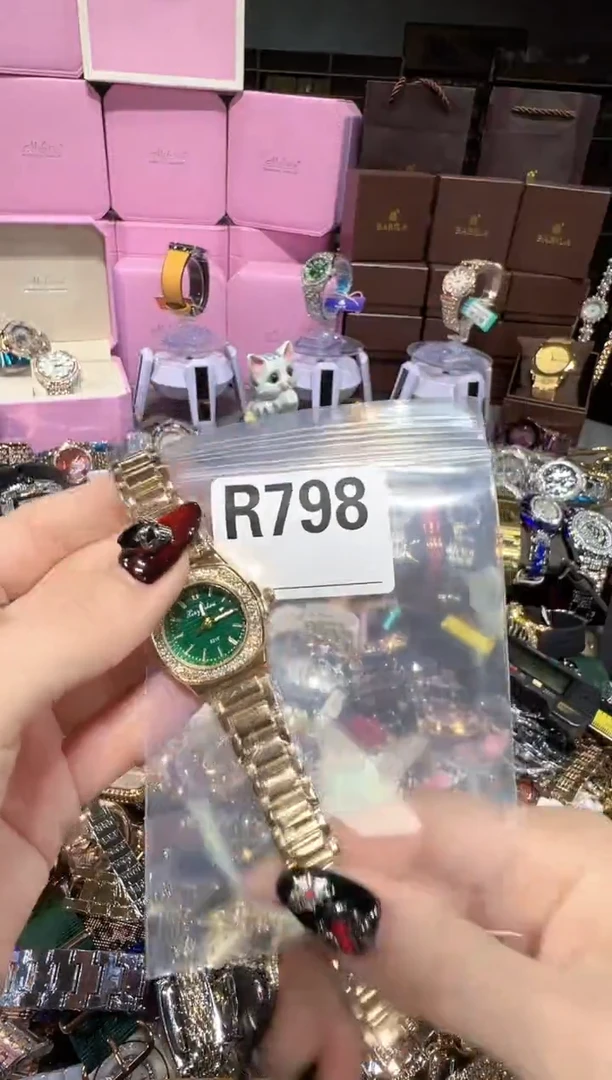 石英机芯不锈钢不锈钢直播定闪专用