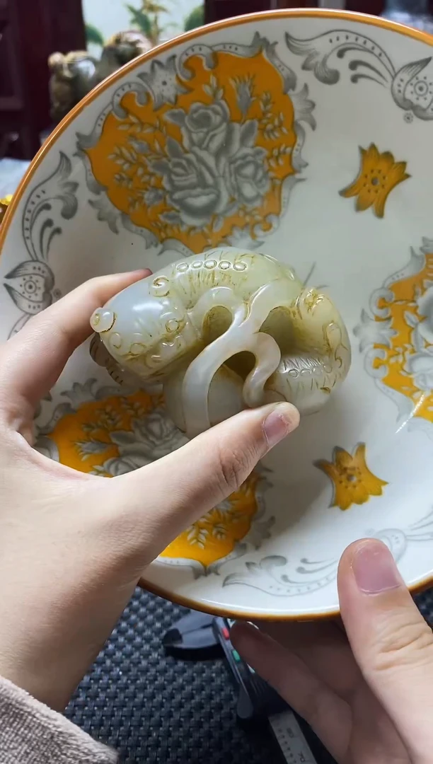 瓷片瓷片 瓷器 摆件 1个