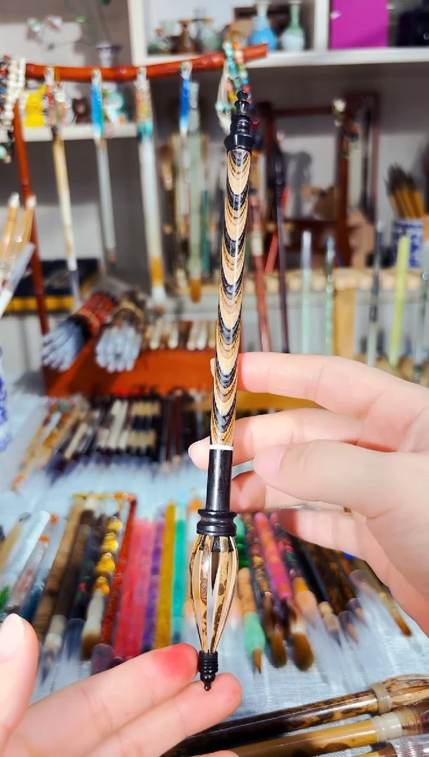 7号 稳定木波浪纹纯兼毫小楷出锋2.0（清水试笔）