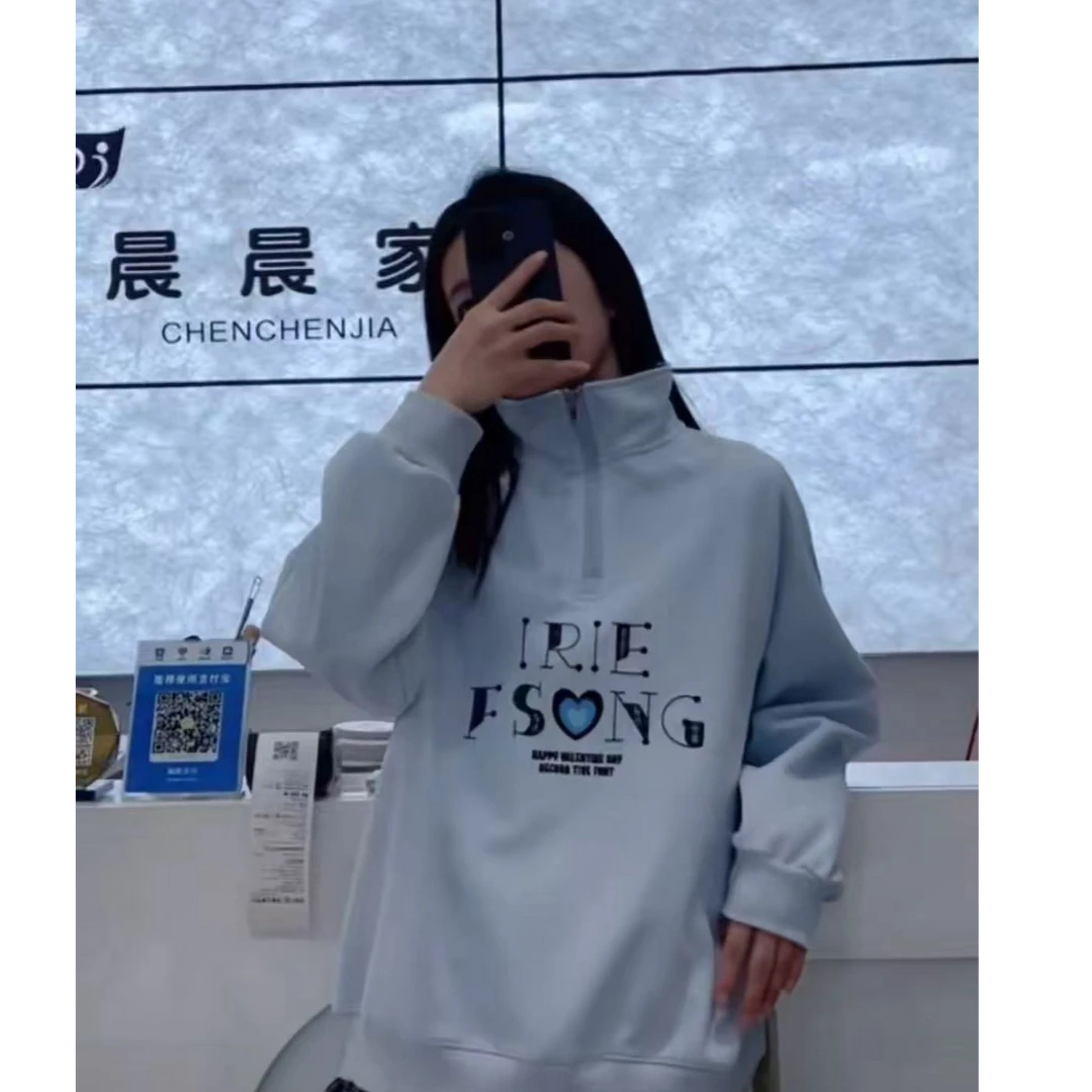 509126  韩版2025男童女童秋款时尚儿童洋气百搭卫衣