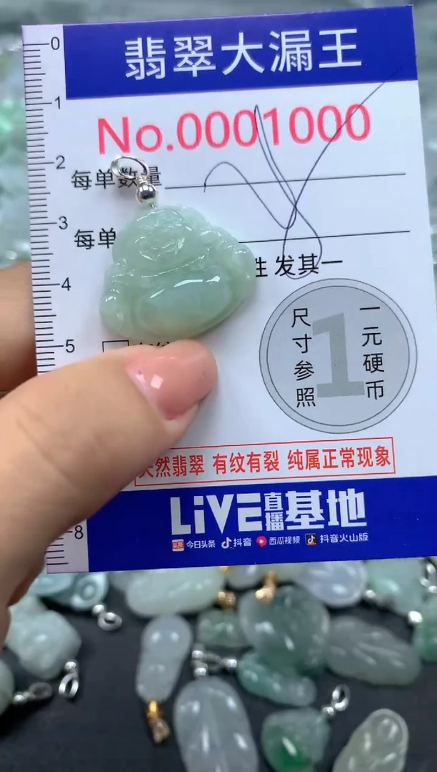 颈饰未镶嵌翡翠1000