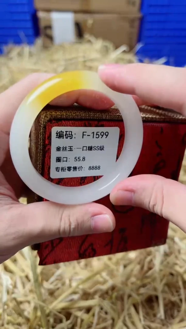 未镶嵌手镯石英质玉F-1599