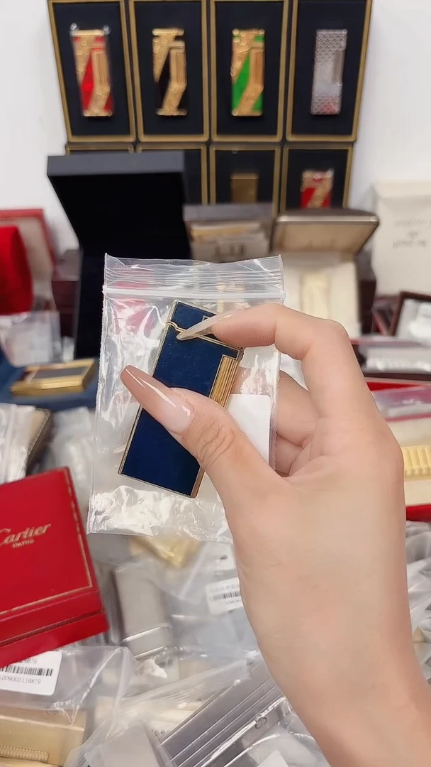 纯铜029纪家蓝漆金
