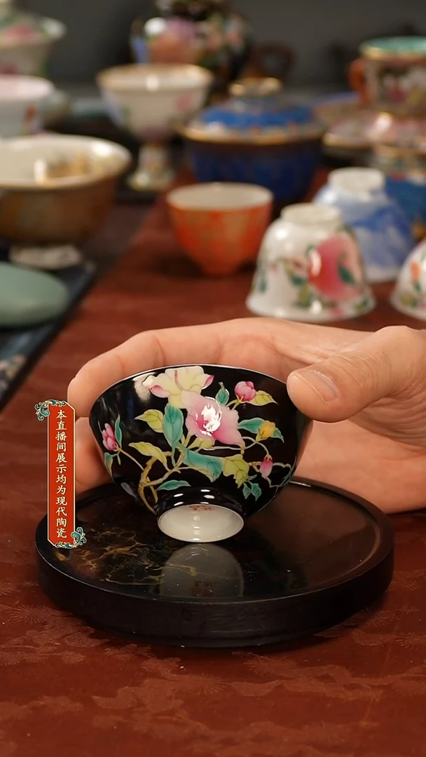 陶瓷景德镇手工手绘精美茶器