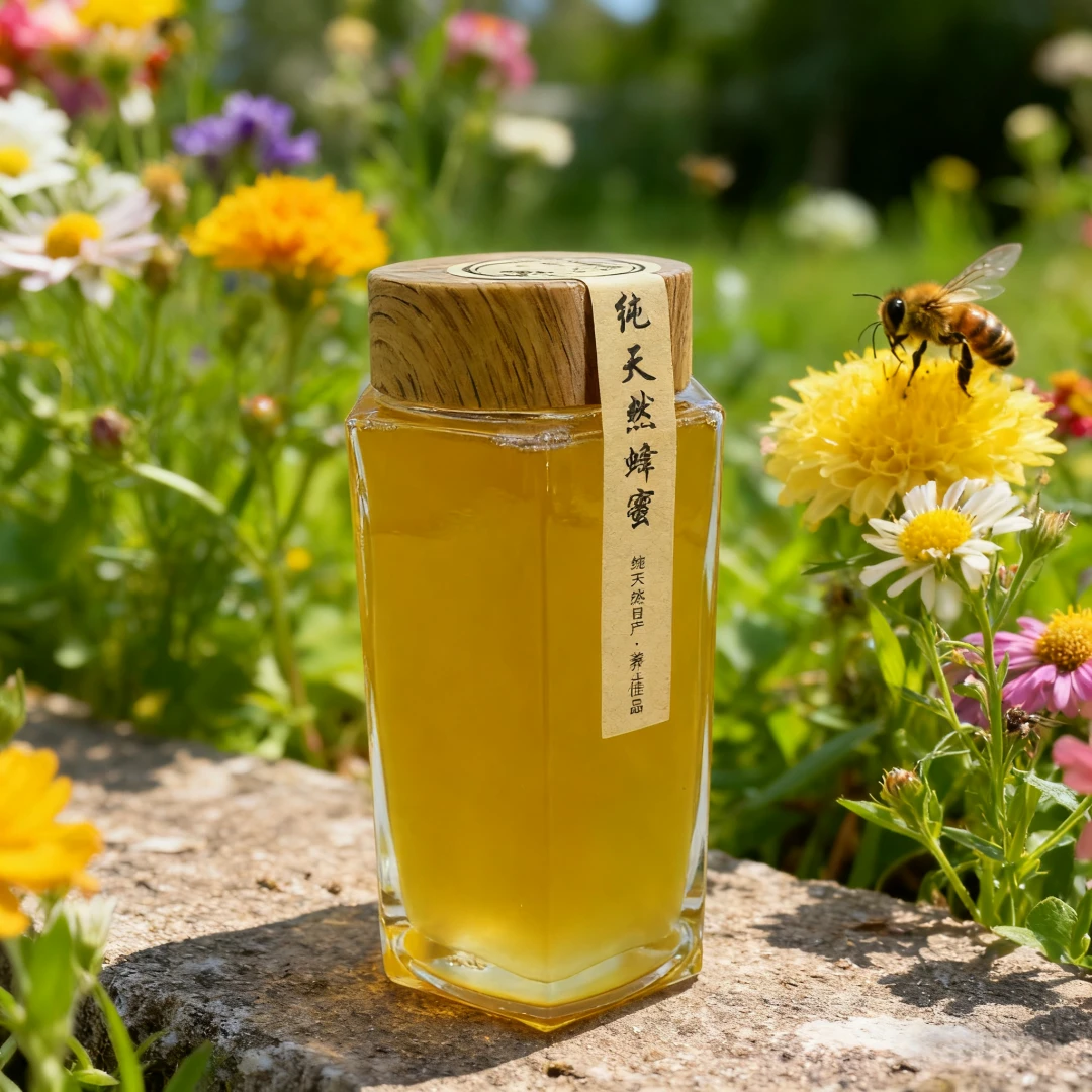 【百花蜜】初级农产品蜂蜜土蜂蜜百花蜜自然百花蜜农家液态蜂蜜