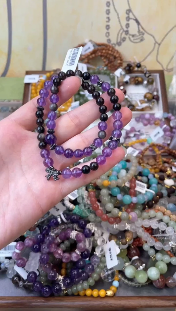 未镶嵌手链水晶423