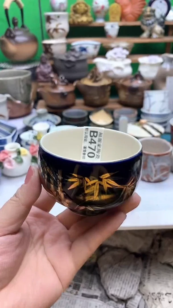 【闪购商品】盖碗海外回流瓷器