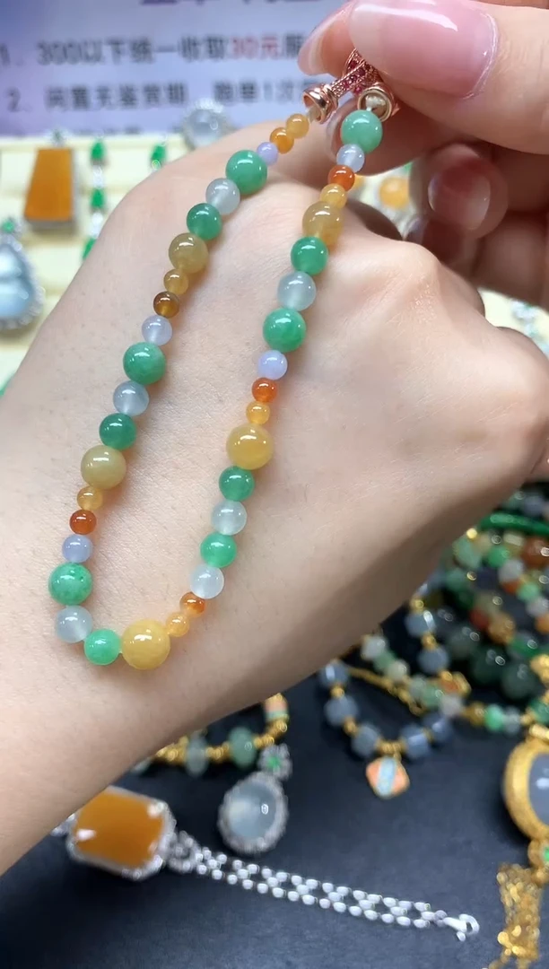 【闪购商品】翡翠手串未镶嵌手串|750+75