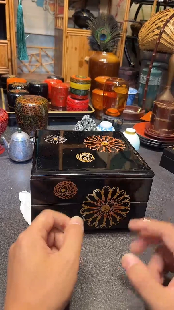 两段重 大漆漆器大漆漆器大漆漆器