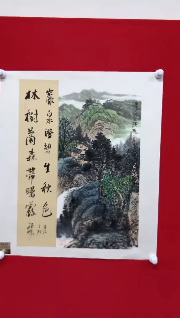 国画山东国鉴孙鹏国画作品