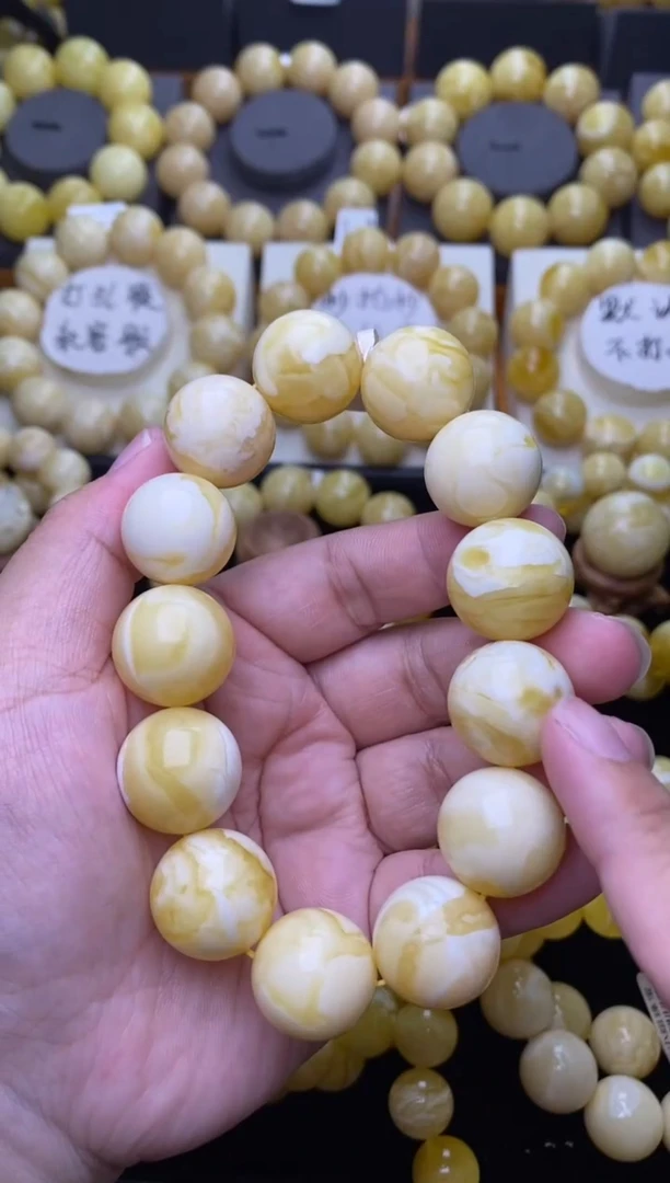 裸石琥珀未镶嵌 大小姐珠宝严选36
