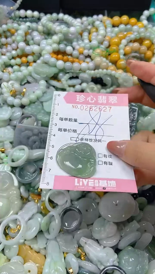 翡翠未镶嵌颈饰闪购0262627多样性发其一