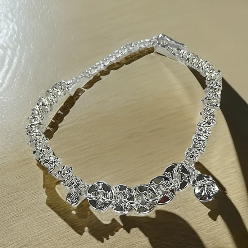 足银手链（福袋）五帝币民族风百搭手链