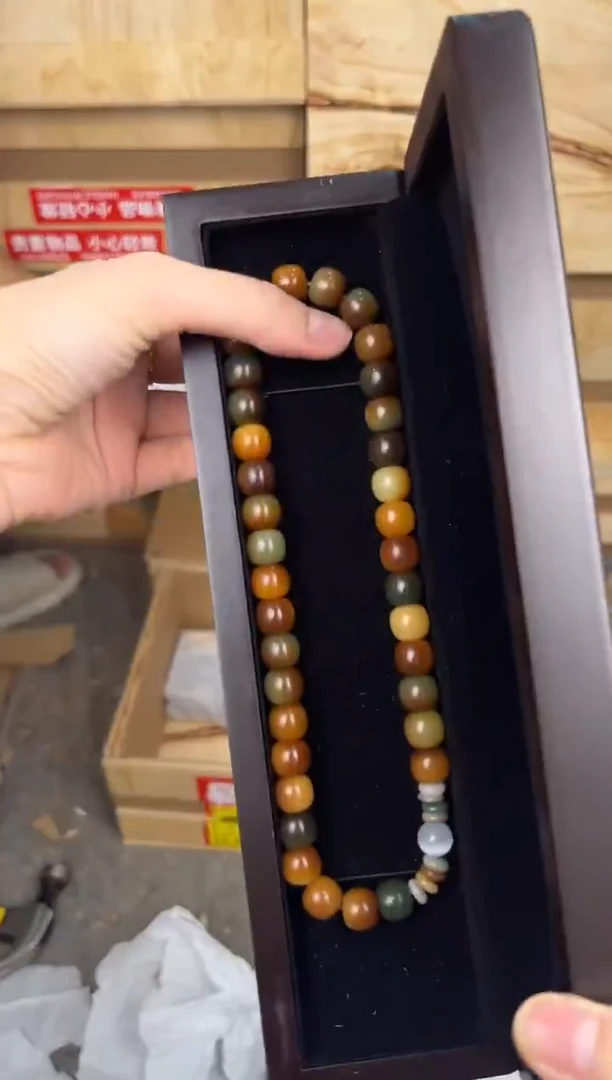 品茗文玩阁敦煌菩提双圈链接@@L047