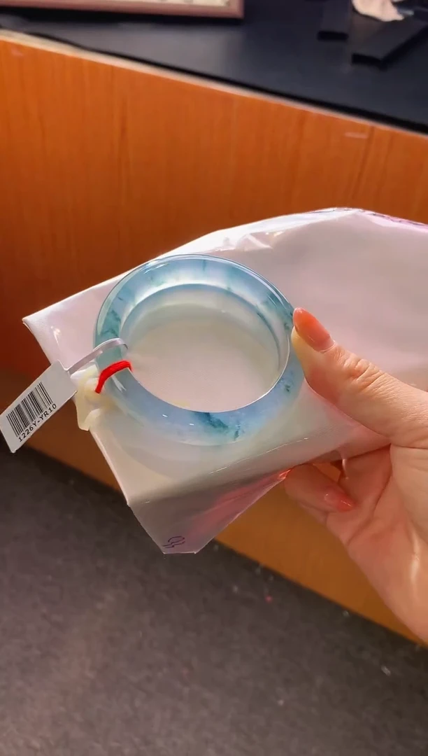 未镶嵌手镯翡翠-C33 圈口54.8 全款70万 定金2万