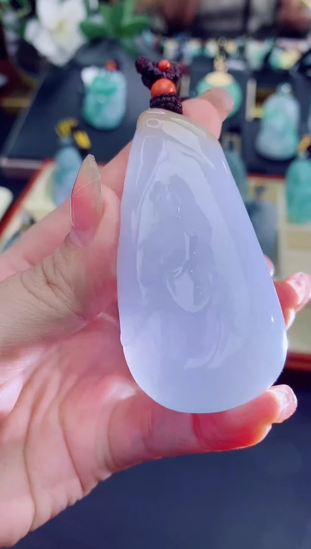 颈饰未镶嵌翡翠缅甸天然翡翠