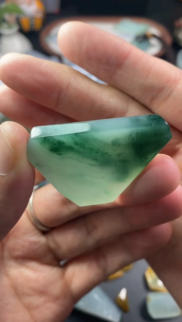 未镶嵌定制翡翠翡翠片料定制未镶嵌1.4-49