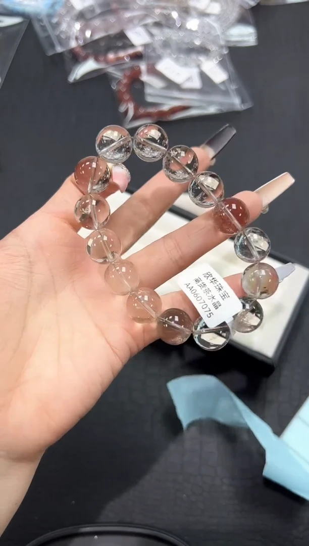 水晶手链未镶嵌18e多样性发其一【1条】默认微瑕