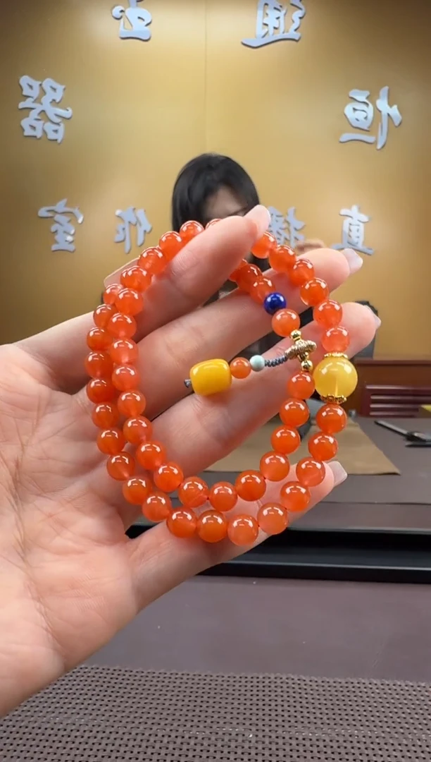 未镶嵌颈饰玛瑙/玉髓项链