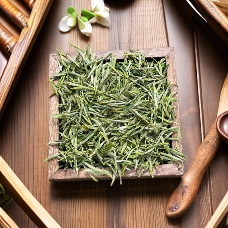 【25年新茶】明前嫩芽新茶安徽毛峰高山绿茶兰花香型鲜爽回甘