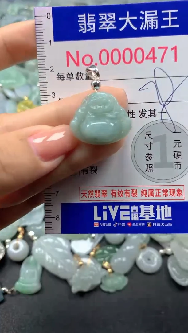 颈饰未镶嵌翡翠471
