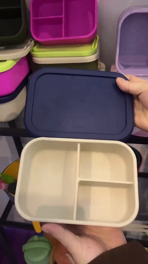 硅胶FF-HX-麦底蓝盖-小分隔排气盒