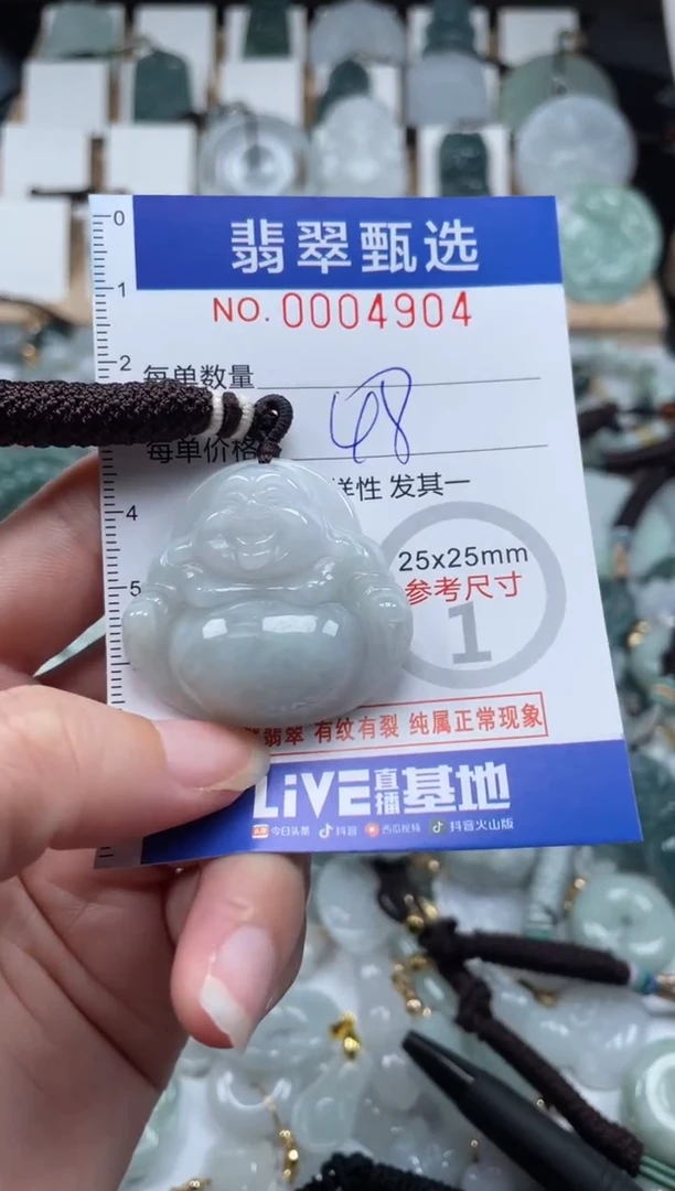 翡翠未镶嵌颈饰00..4904
