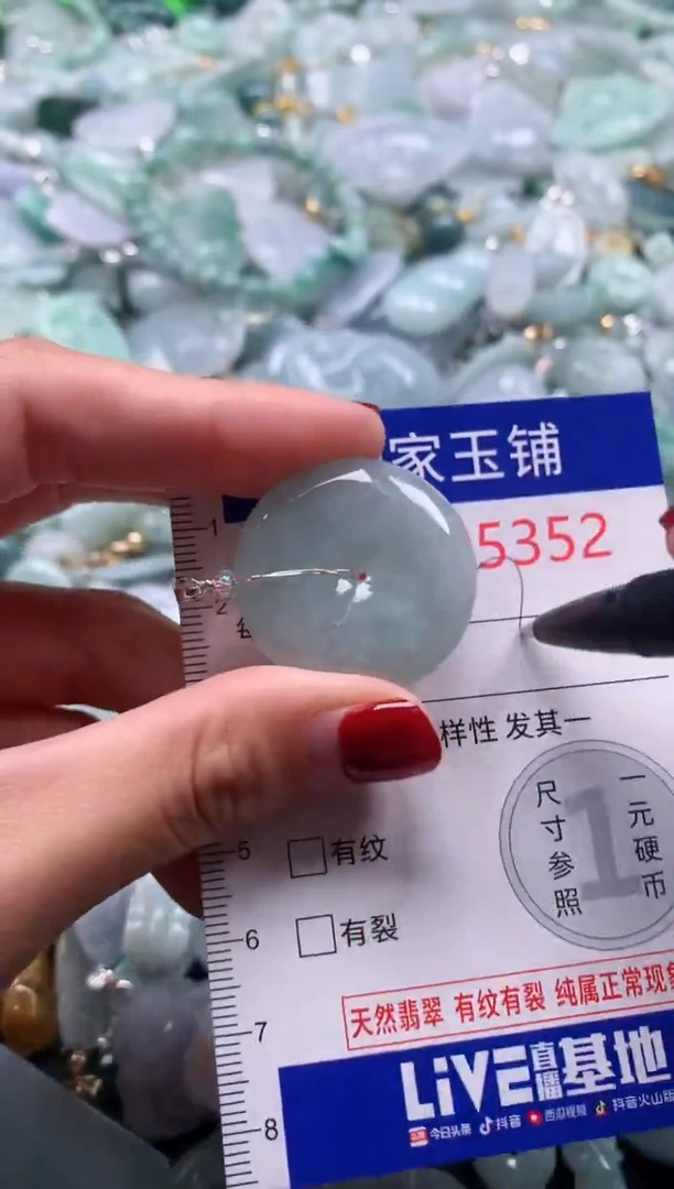 颈饰未镶嵌翡翠5352