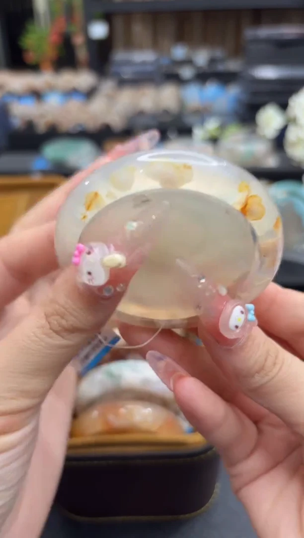 未镶嵌手镯石英质玉102(53圈赠送镯心)