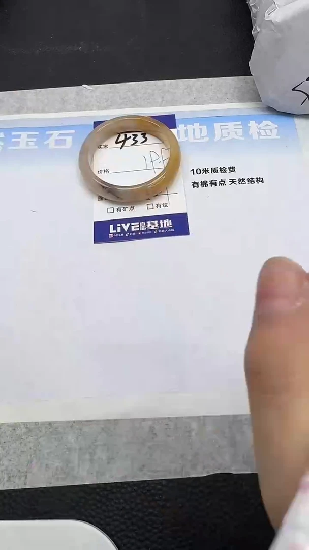 未镶嵌手镯石英质玉433
