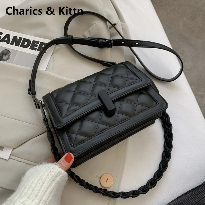 Charics&Kittn包包女士2025新款潮高级感时尚斜挎包女超火腋下包