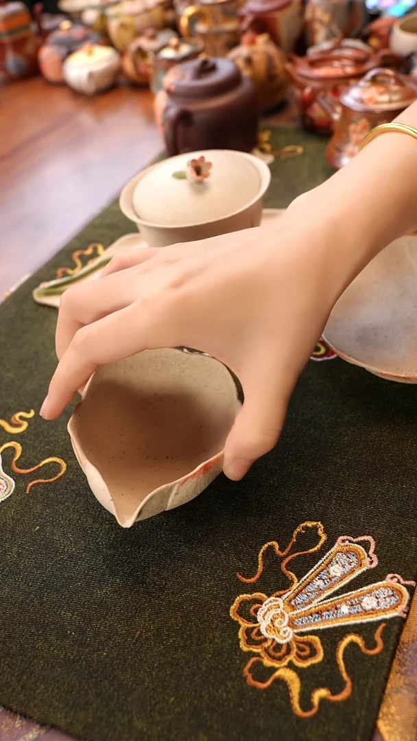 茶壶紫砂张月 白玉段公杯