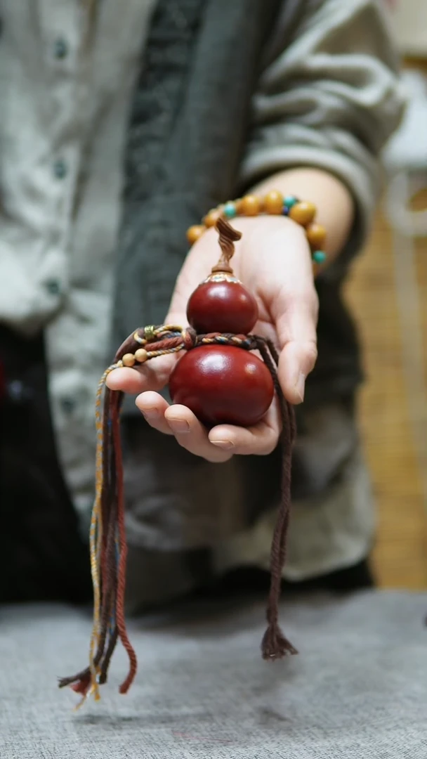 【闪购商品】35（福禄 ）天然葫芦（大漆款）