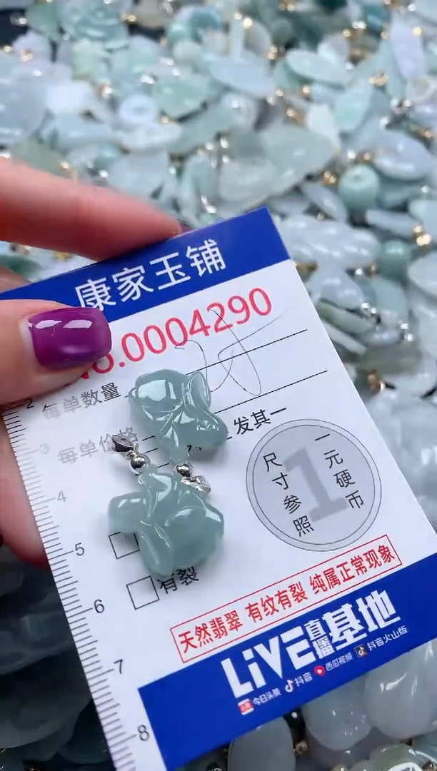 颈饰未镶嵌翡翠4290