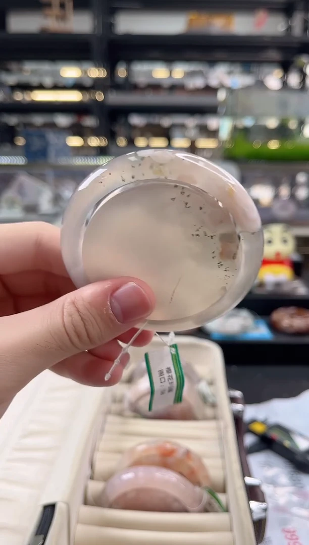 未镶嵌手镯石英质玉瑾圈口（赠品镯心）