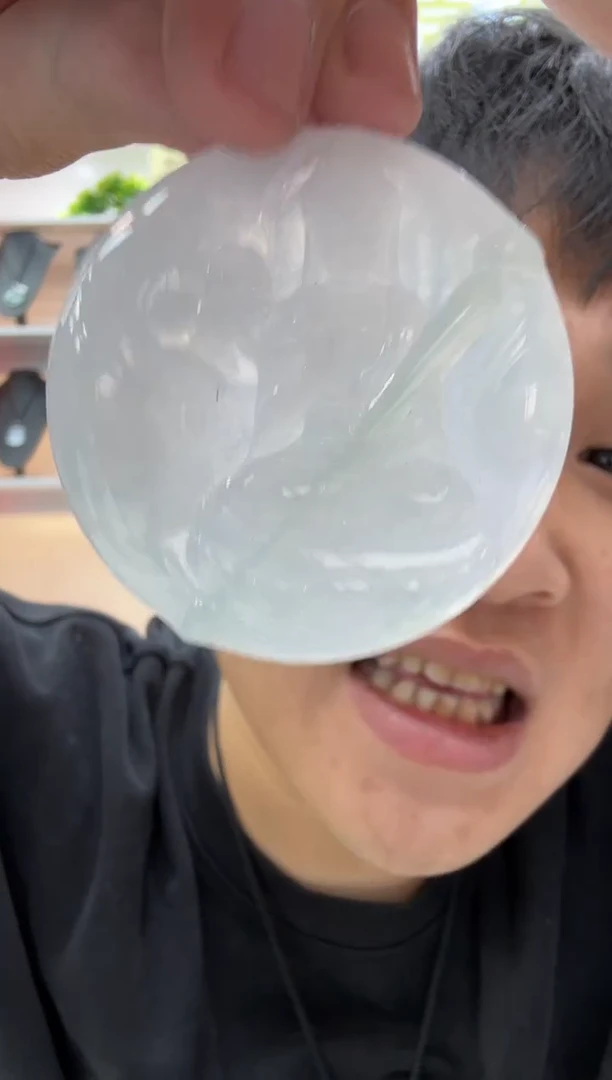 【闪购商品】翡翠颈饰未镶嵌天然翡翠A货孤品一件