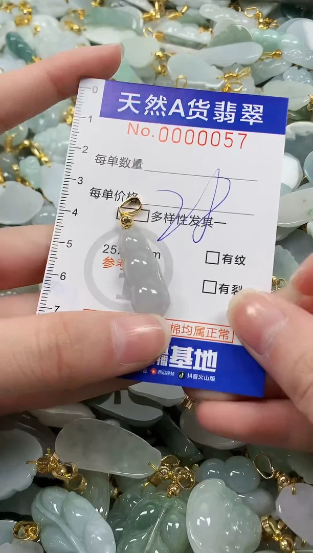 颈饰未镶嵌翡翠纯天然a货翡翠