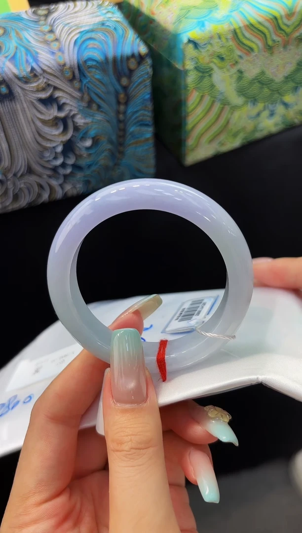 翡翠手镯未镶嵌52-54翡翠手镯5